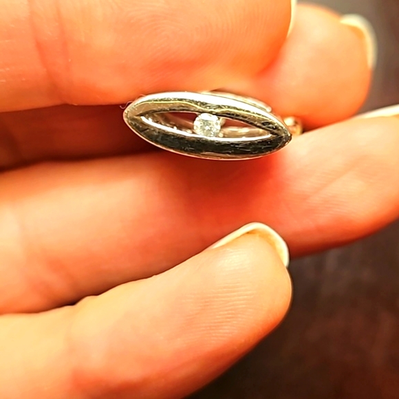 Pomellato-style real diamonds earrings. - Picture 4 of 5